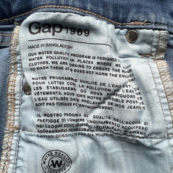 GAP Resolution slim straight vintage blue size 27 - Picture 10 of 14